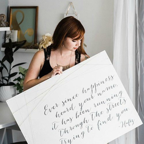 Creativity Circle: Calligraphy 101 with Stephanie McKenna @ Bowerbird Atelier